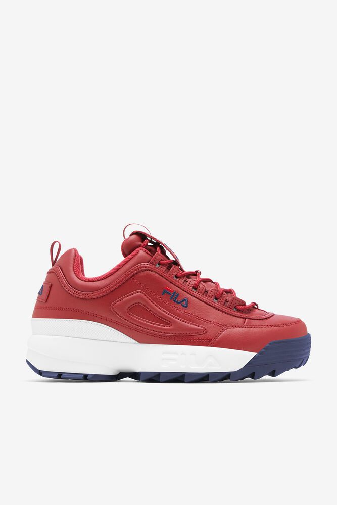 Fila Trainers Mens Red Disruptor 2 Premium - Ireland 15287-TVLZ